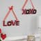 Wooden LOVE & XOXO Valentine's Day Wall Décor Set